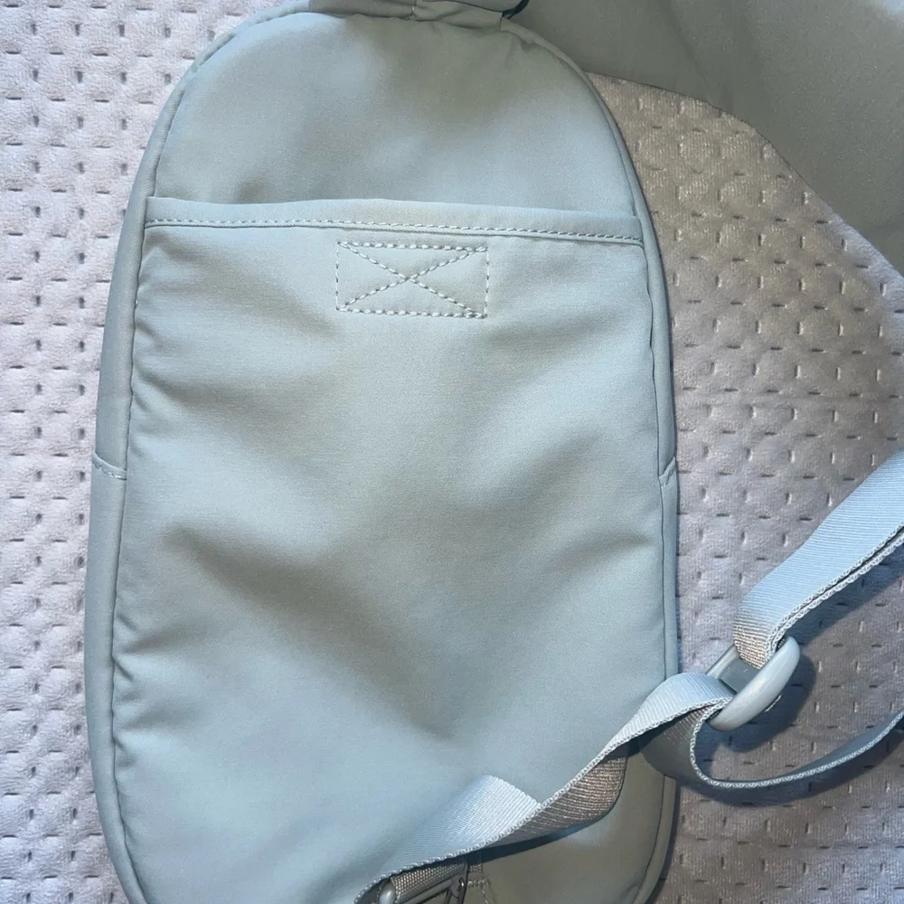 Adidas  Women’s Essentials 3 Sling Crossbody Bag Adjustable Strap | Sage Green - Picture 11 of 12